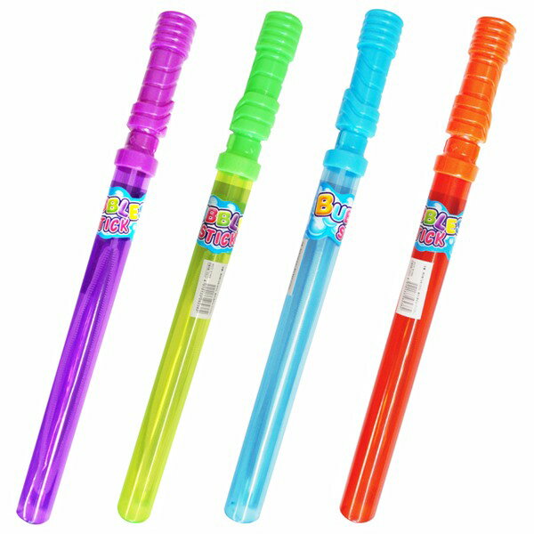 ふわふわシャボン玉スティックBIGサイズ 24入【景品 おもちゃ 子供会 お祭り くじ引き 縁日 お子様ランチ】