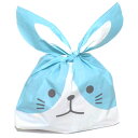 わんちゃん袋(ブルー) 駄菓子詰め合わせ 1個【駄菓子 通販 おやつ 子供会 景品 お祭り くじ引き 縁日】
