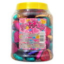 やおきん ハートチョコ 100入【駄菓子 通販 おやつ 子供会 景品 お祭り くじ引き 縁日 バレンタイン】