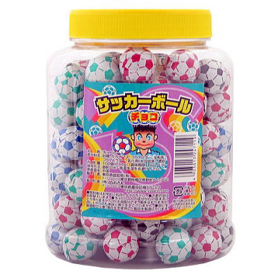 やおきん サッカーボールチョコ 100入【駄菓子...の商品画像