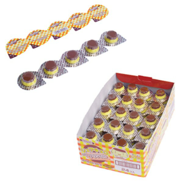 シェアチョコ ミニプリンちゃん 24入【駄菓子 通販 おやつ 子供会 景品 お祭り くじ引き 縁日 バレンタ..