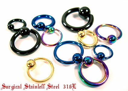 14G/12G/ブラック/ゴールド/ブルー/レインボー/キャプティブビーズリング/CBR/ボディピアス/ボールクロッシャーリング/BCR/ボディーピアス/bp634-638-627-628-019-240-015-022-023-933-013-351-009-002-116-049-101-075-085-088-901 14G/12G/ブラック/ゴールド/ブルー/レインボー/キャプティブビーズリング/CBR/ボディピアス/ボールクロッシャーリング/BCR/ボディーピアス/bp634-638-627-628-019-240-015-022-023-933-013-351-009-002-116-049-101-075-085-088-901