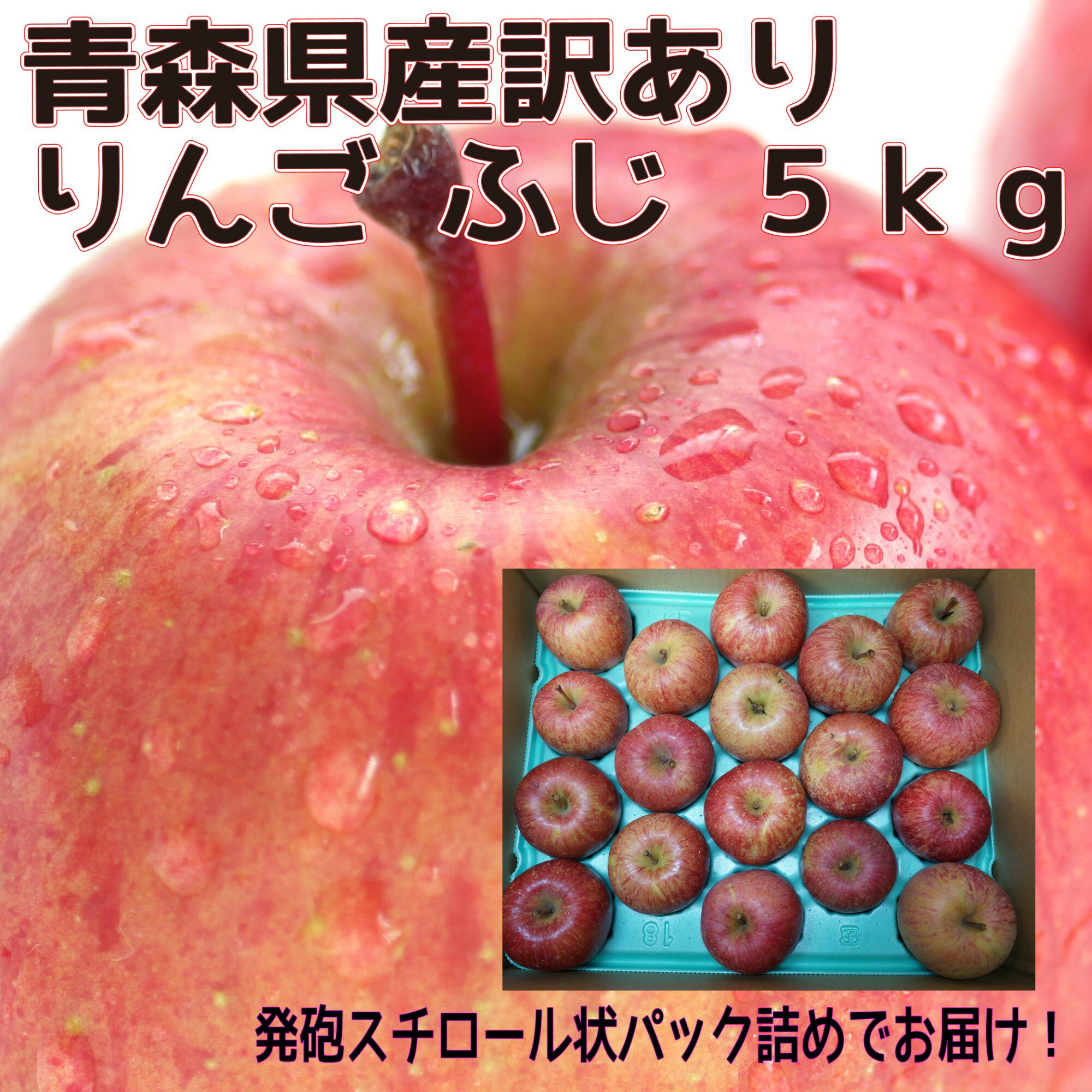 【あす楽】青森 りんご 5kg箱 高糖度サンふじ 家庭用/訳あり【クール便推奨】常温便送料無料 旬シリーズ りんご サンふじ 5kg箱【りんご 訳あり おためし】【訳あり 5kg箱】【3880円】大小様々 小25玉～★選べるサンふじ王林 家訳 5kg箱