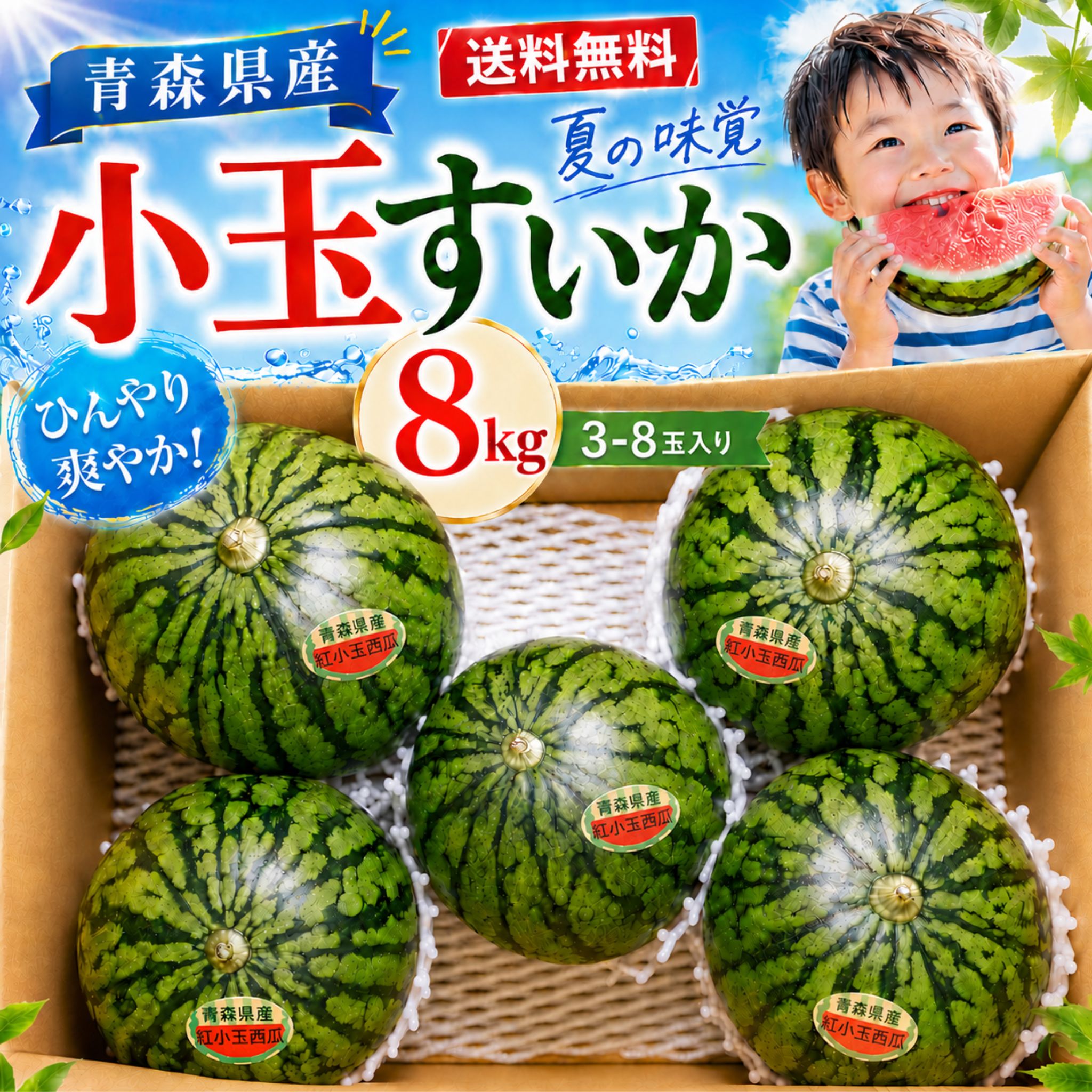 楽天市場】スイカ 小玉 種無しの通販