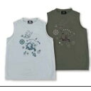 ダヤン 服 わちふぃーるど UVノースリーブ D&V (アクアグレイ/ミリタリーオリーブ)Lサイズ レディース タンクトップ Tシャツ 接触冷感 UVカット 日本製 猫 猫柄 ねこ ネコ ブランド 洋服 服 着るもの ファッション かわいい グッズ 猫好き ダヤングッズ