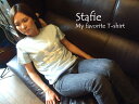 《メール便OK》【Stafie　57】カモメボタン半袖Tシャツ/ライトブルー