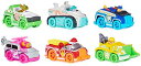 【並行輸入品】 パウパトロール 6台のコレクション ダイカスト製おもちゃの車 トゥルーメタル 救助車ギフトパック 1:55スケール 3歳以上の男の子と女の子 子供のおもちゃ