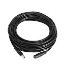 10Mアダプタ延長ケーブル ACアダプター延長ケーブル 12V DCプラグ 外径5.5mm 内径2.1mm CCTVカメラセキュリティ 防犯カメラ専用(3)