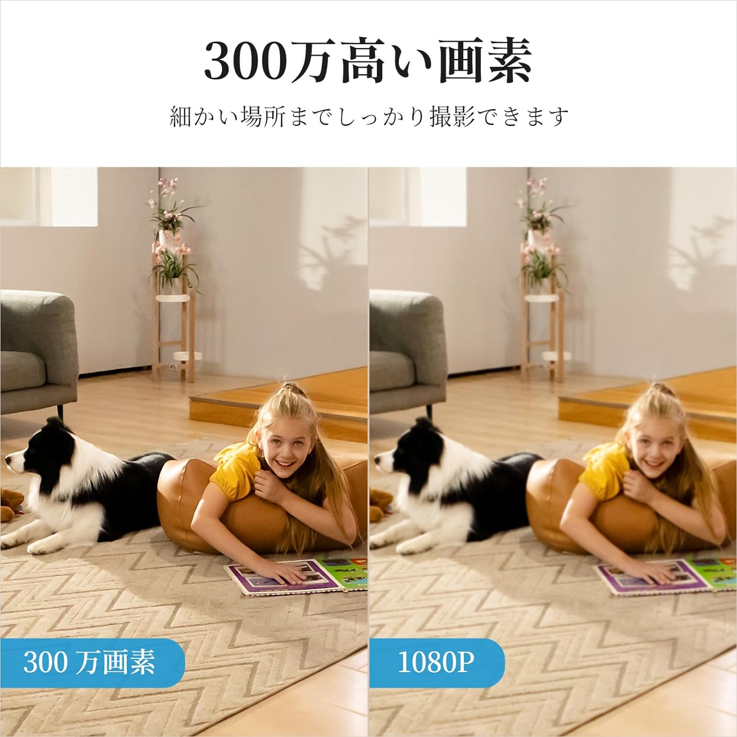 ペットカメラ 2K 2.4G Wi-Fi ペッ...の紹介画像2