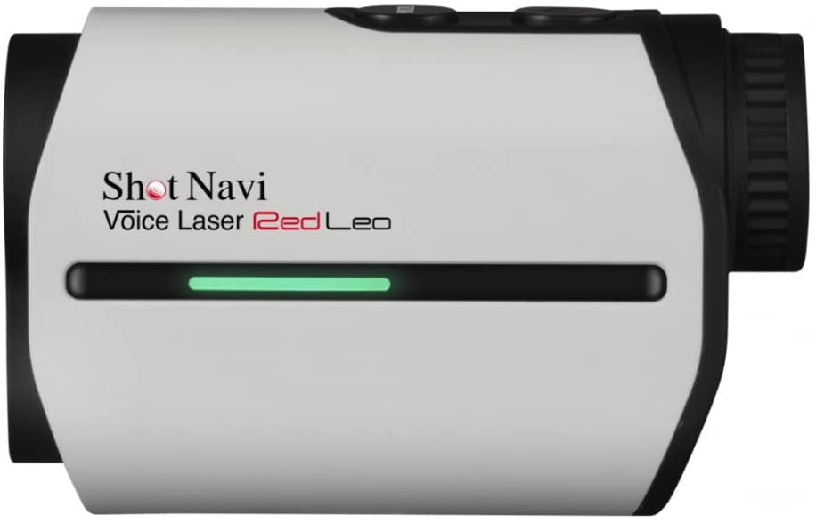 ショットナビ Shot Navi ボイス レーザー レッド レオ Voice Laser Red Leo ホワイト ゴルフ 距離計 測定器 ゴルフナビ 視認性 赤色OLED採用 高速0.3秒計測 高低差 充電式 レーザー距離計測器 日本製