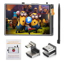 OSOYOO HDMI 3.5インチLCDディスプレイ モニター タッチスクリーン Raspberry Pi 4 8GB 4GB 2GB 3 2 Model B に対応 (3.5 HDMI LCD)