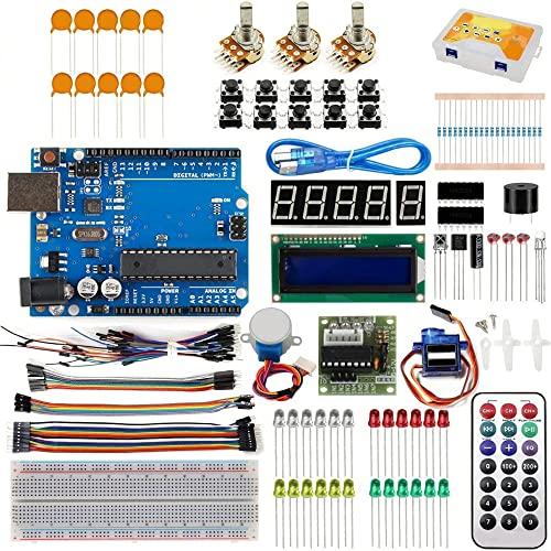 OSOYOO アルドゥイーノをはじめよう Arduino用学習キット 電子工作 初心者実験キット mega2560 UNO R3 Nanoと互換