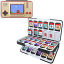 【並行輸入品】 マリオ ファミコン 任天堂 スイッチ スイッチライト 収納 Switch ソフトケース カード収納ケース Micro SD 24枚 ソフト 48...