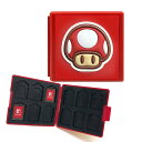 【並行輸入品】 マリオ キノピオ 任天堂 スイッチ スイッチライト 収納 マリオカート Switch ソフトケース カード収納ケース ソフト 12枚 Switch Lite Switch有機ELモデル対応 ゲームカード 収納ボックス カード まとめ収納 耐衝撃 軽量 防塵
