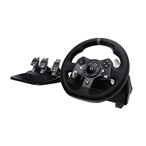 【並行輸入品】 Logitech ロジクール G920 ドライビングフォース レーシング ホイール ゲーム レージング ドライブ 運転 (Xbox One / PC 海外輸入北米版周辺機器) - Logitech G920 Driving Force Racing Wheel