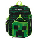 【並行輸入品】 マインクラフト リュック バッグパック マイクラ クリーパー リュックサック 子供 幼児 保育園 幼稚園 小学生 遠足 通学 旅行 女の子 男の...