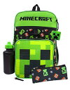 【並行輸入品】 マインクラフト リュック バッグパック マイクラ クリーパー リュックサック 子供 幼児 保育園 幼稚園 小学生 遠足 通学 旅行 女の子 男の...