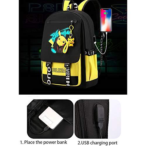 ポート ポケットモンスター 保育園 幼稚園 小学生 遠足 通学 旅行 女の子 男の子 プレゼント Aoitrade店 ピカチュウ リュック