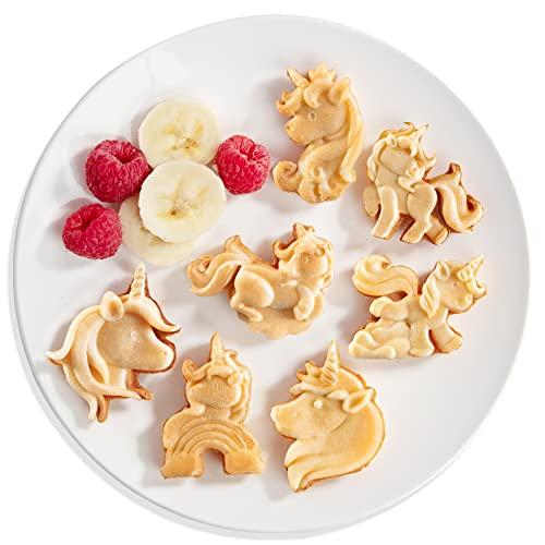 ユニコーン ワッフルメーカー Sns映え お弁当 お菓子 かわいい アウトドア インスタ映え キャラクター デザート パンケーキ ピクニック ホームパーティー レジャー ワッフル 女の子 子供 朝食 調理器具 新発売 パンケーキ