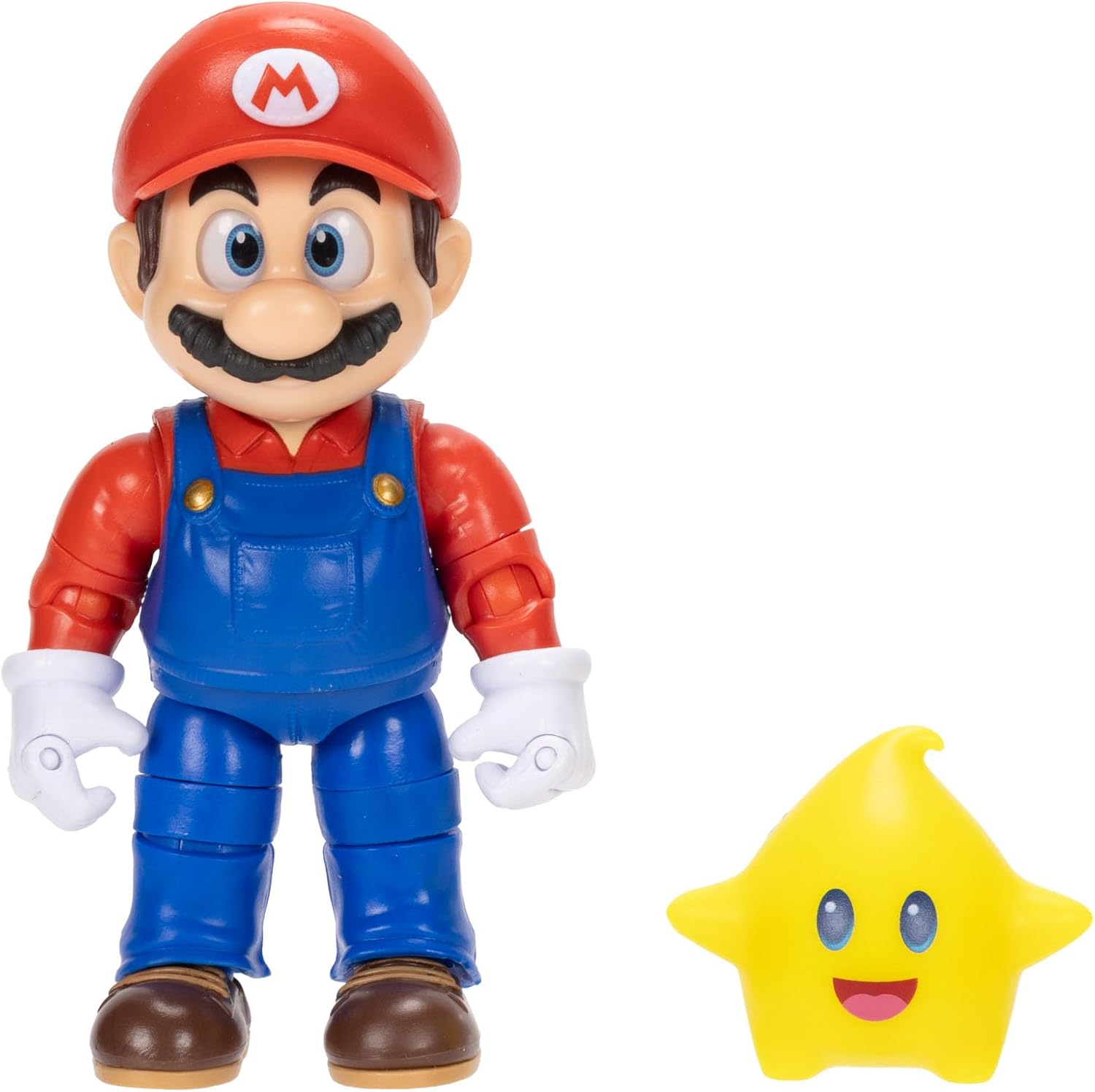 樂天商城 - スーパーマリオ ギャラクシー ムービー マリオ フィギュア 5インチ 22可動 光るスター付き シリーズ1 ごっこ遊び ままごと おもちゃ 誕生日 クリスマス 女の子 男の子【並行輸入品】The Super Mario Galaxy Movie 5” Action Figures Series 1