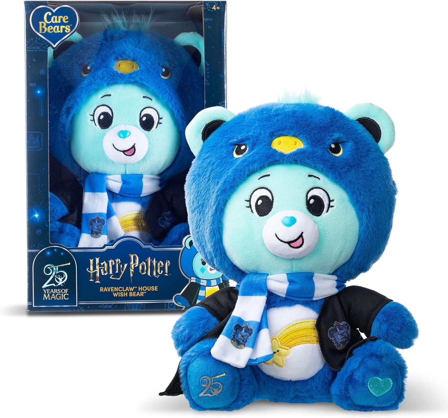 ケアベア × ハリー・ポッター レイブンクロー ウィッシュベア 12インチ ぬいぐるみ Care Bears Ravenclaw Harry Potter コラボ コレクターズごっこ遊び ままごと おもちゃ 誕生日 クリスマス 女の子 男の子【並行輸入品】Harry Potter x Care Bears