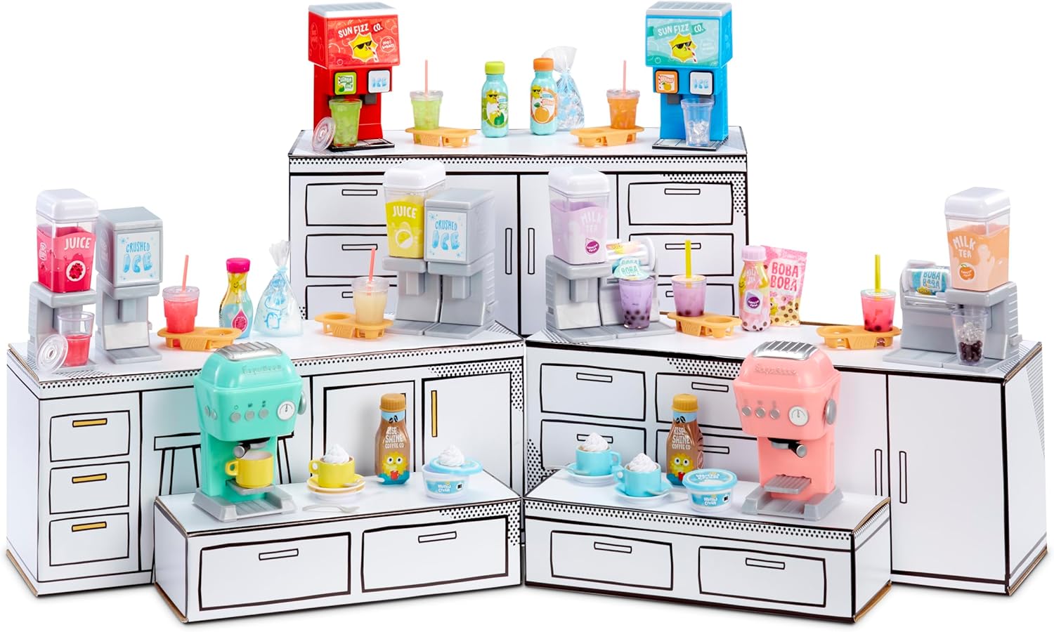 MGA ミニバース Make It Mini 家電シリーズ 2個パック ミニドリンク DIY レジンクラフト ミニ家電 ブラインドパック ミニチュアコレクション ごっこ遊び ままごと おもちゃ 誕生日 クリスマス 女の子 男の子 【並行輸入品】MGA's Miniverse Make It Mini Appliances