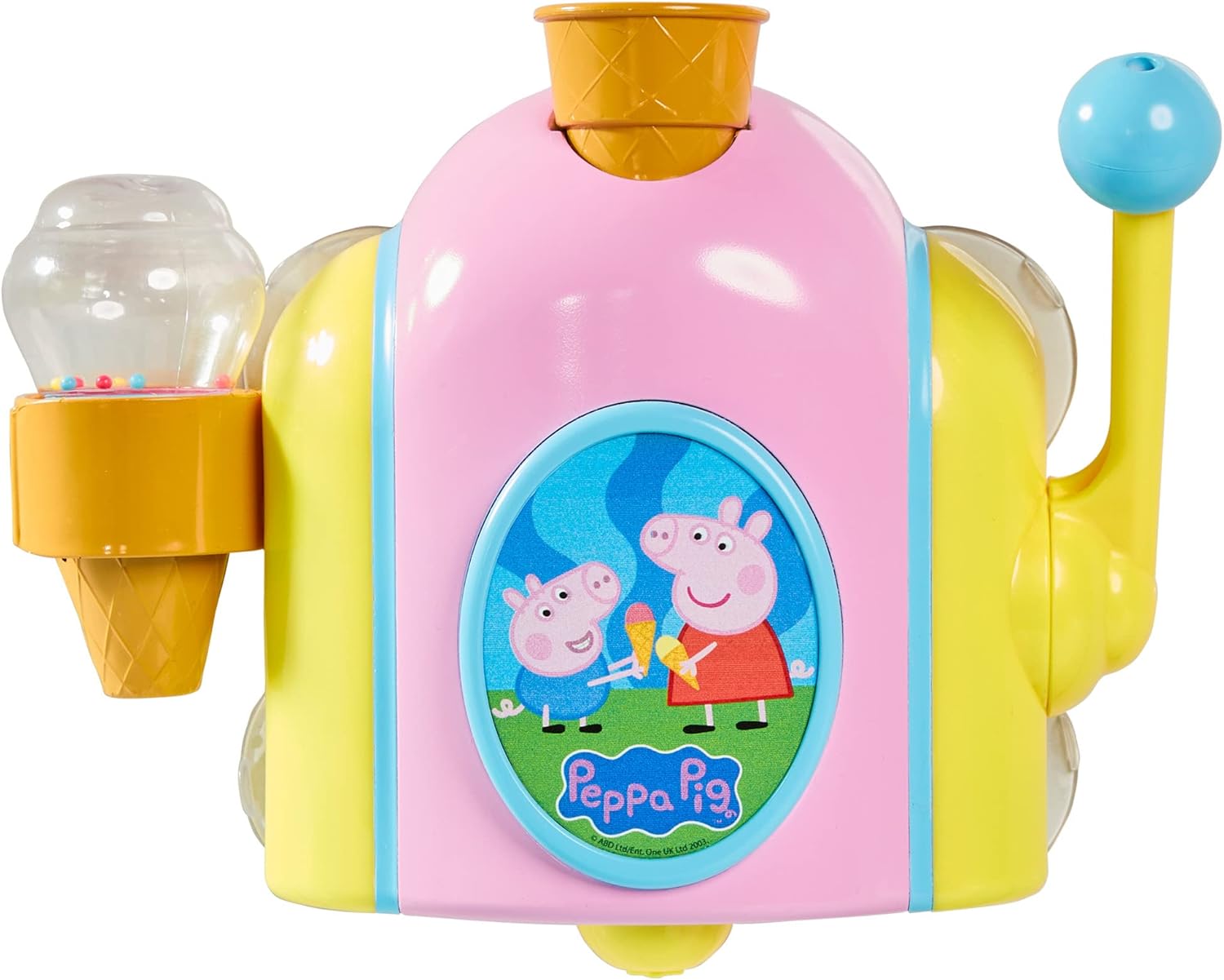 樂天商城 - ペッパピッグ バブルアイスクリームメーカー お風呂おもちゃ 泡メーカー 吸盤付き 水遊び 知育トイ 18ヶ月以上 幼児用 バスおもちゃ プレゼント ごっこ遊び ままごと おもちゃ 誕生日 クリスマス 女の子 男の子 【並行輸入品】Peppa Pig Water Toys