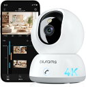 【800万画素・ワンタッチコール・5G/2.4G WiFi対応】ペットカメラ 見守りカメラ 4K 室内カメラ blurams AI動体検知 カラーナイトビジョン...