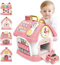 REMOKING 多機能 赤ちゃん おもちゃ モンテッソーリ 知育玩具/指先遊び/発育 音と光 0歳 1歳 2歳 3歳 赤ちゃん向けおもちゃ 車玩具 ピアノ ク...