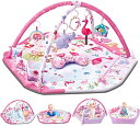 REMOKING ベビージム プレイジム フラミンゴ 赤ちゃん 新生児 プレイマット おもちゃ メリー 0ヶ月 5ヶ月 1歳 知育玩具 人気 出産祝い プレゼン...