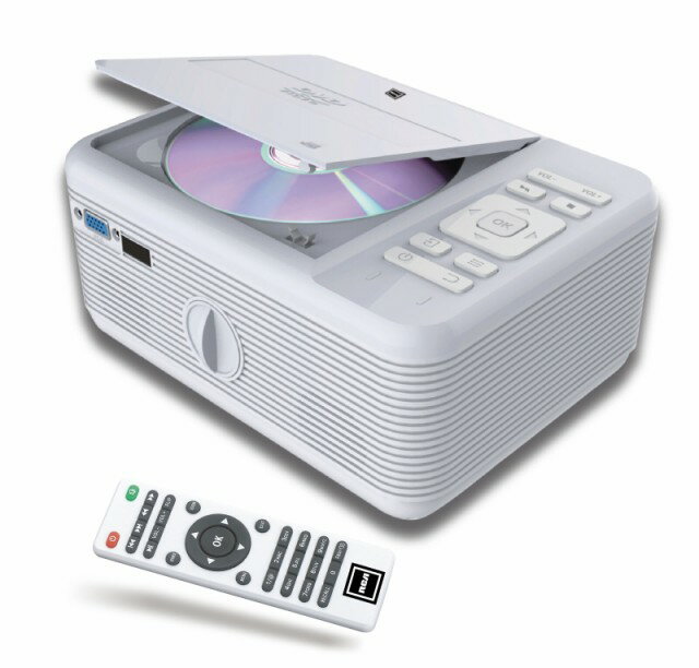   DVD プロジェクター RCA社 RPJ140 Bluetooth ホームシアター プロジェクター DVDプレーヤー内蔵