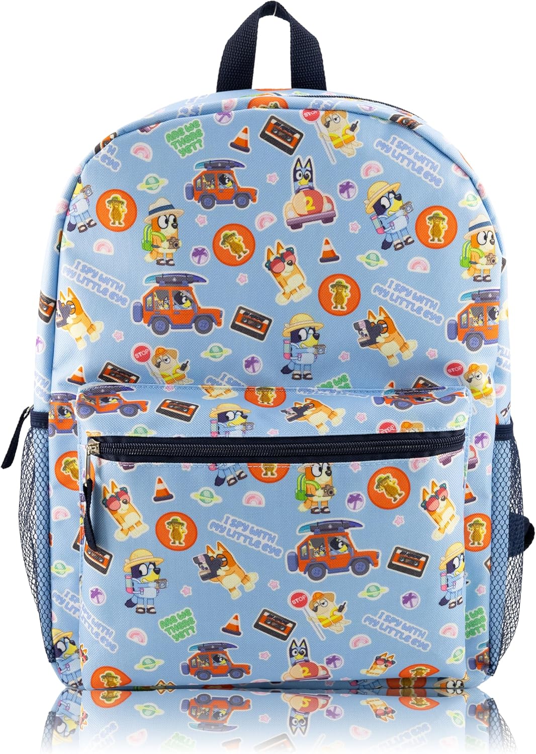 ブルーイ ビンゴ キッズ リュック バックパック 16インチ 保育園 幼稚園 小学生 通園リュック 3D 耳付..