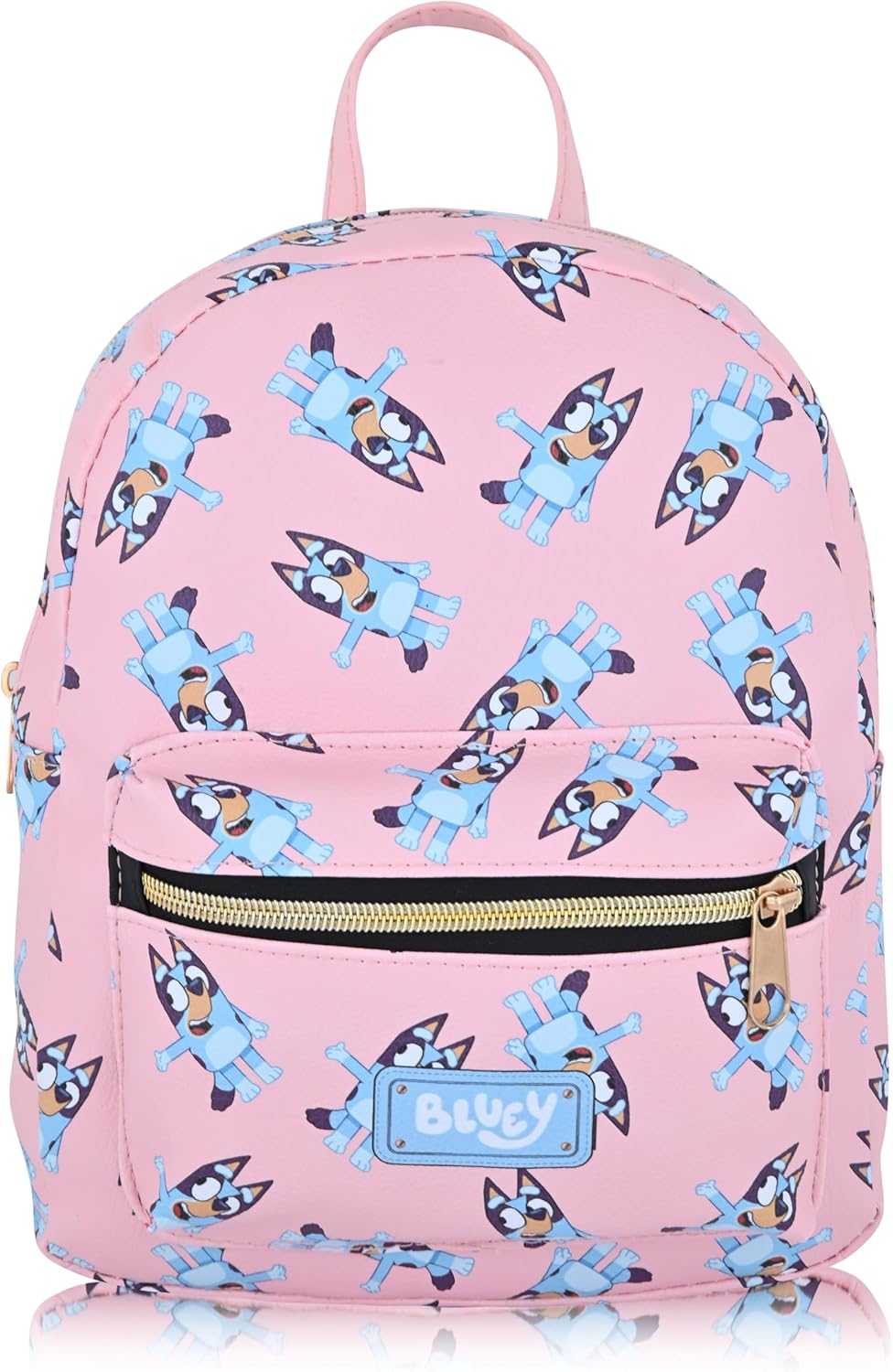 ブルーイ ビンゴ キッズ リュック バックパック 10インチ レザー 保育園 幼稚園 小学生 通園リュック 3..