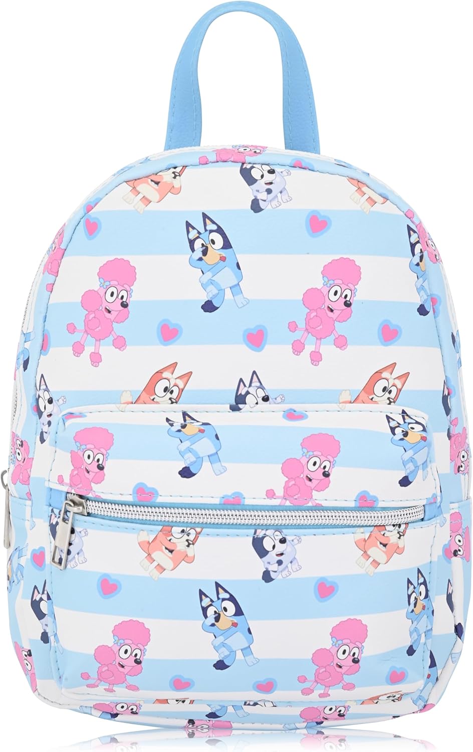 ブルーイ ビンゴ キッズ リュック バックパック 10インチ レザー 保育園 幼稚園 小学生 通園リュック 3..