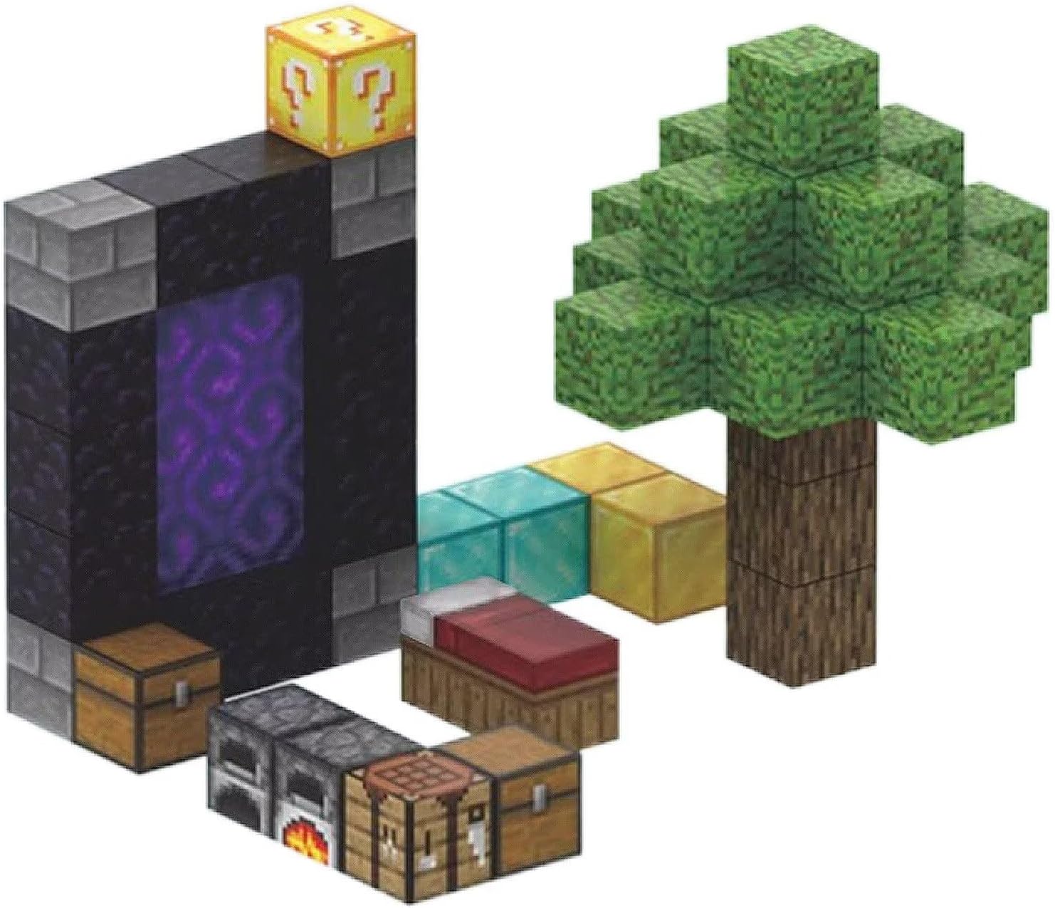 Vexolite マグネットブロック 磁石ブロック 積み木 マグネット 立体パズル 知育玩具 マグネットパズル 小学生 おもちゃ 誕生日 入園 卒園 ギフト クリスマスプレゼント 48PCS テレポートハウス