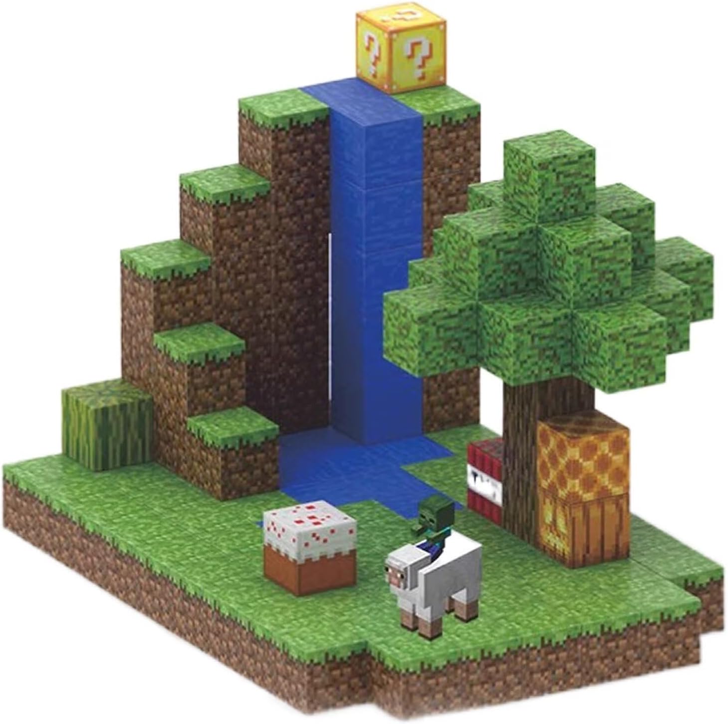 Vexolite マグネットブロック 磁石ブロック 積み木 マグネット 立体パズル 知育玩具 マグネットパズル 小学生 おもちゃ 誕生日 入園 卒園 ギフト クリスマスプレゼント 128PCS 滝