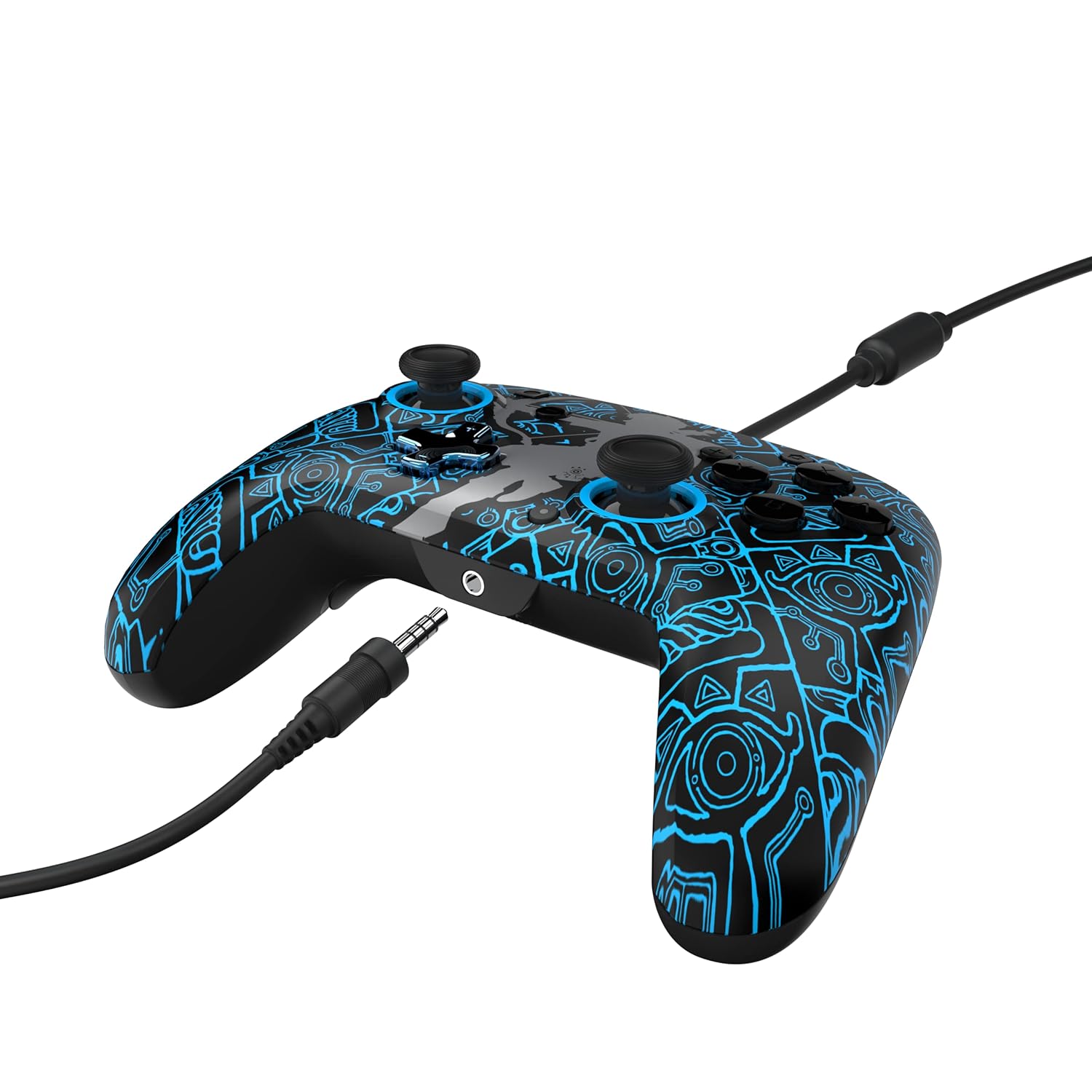 ゼルダの伝説 シーカーシュート 有線 Nintendo Switch コントローラー 発光デザイ...