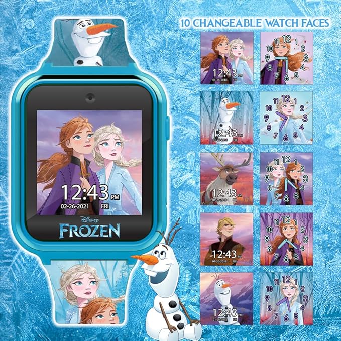 ���ʤ���ν��� ���ޡ��ȥ����å� �ǥ����ˡ� Frozen ������դ� ��������� �Ҷ��ѥ��ޡ��ȥ����å� ���λ� �ˤλ� �Ļ����� �򹯴������ؽ��ġ��� ���ä�ͷ�� �ޤޤ��� ������� ������ ���ꥹ�ޥ� ���λ� �ˤλ� Accutime Kids Disney Frozen Smart Watch ���¹�͢���ʡ�