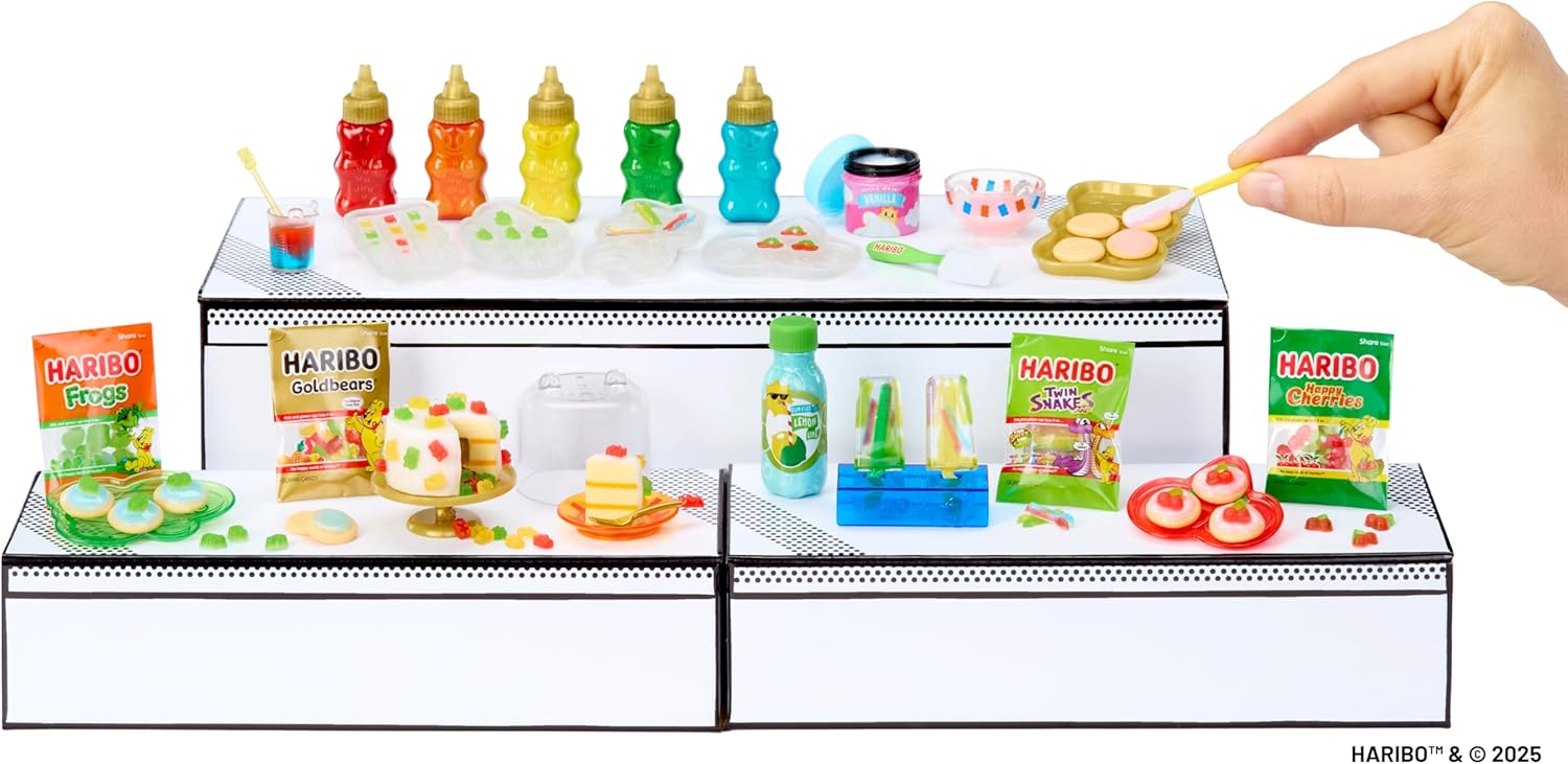 ミニバース HARIBO マルチパック｜ハリボー ミニチュアキャンディー DIYクラフト レジン遊び コレクター向け ごっこ遊び ままごと おもちゃ 誕生日 クリスマス 女の子 男の子 MGA's Miniverse Make It Mini HARIBO Multipack【並行輸入品】 3