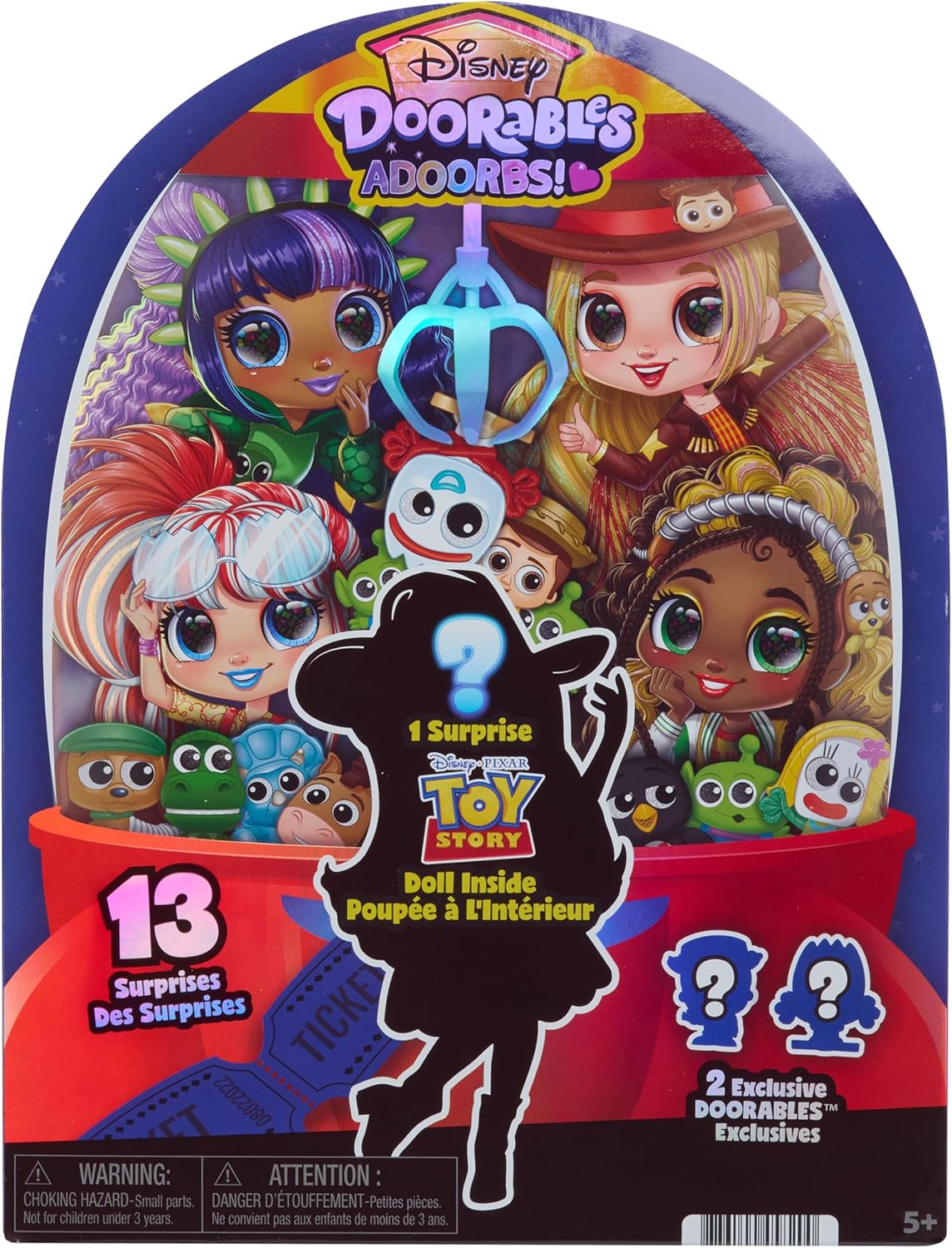 ドアラブル ADOORBS トイ・トーリー ドール アソート｜ディズニー＆ピクサー ブラインドボックス ごっこ遊び ままごと おもちゃ 誕生日 クリスマス 女の子 男の子【並行輸入品】Doorables Adoorbs Toy Story Dolls Asst