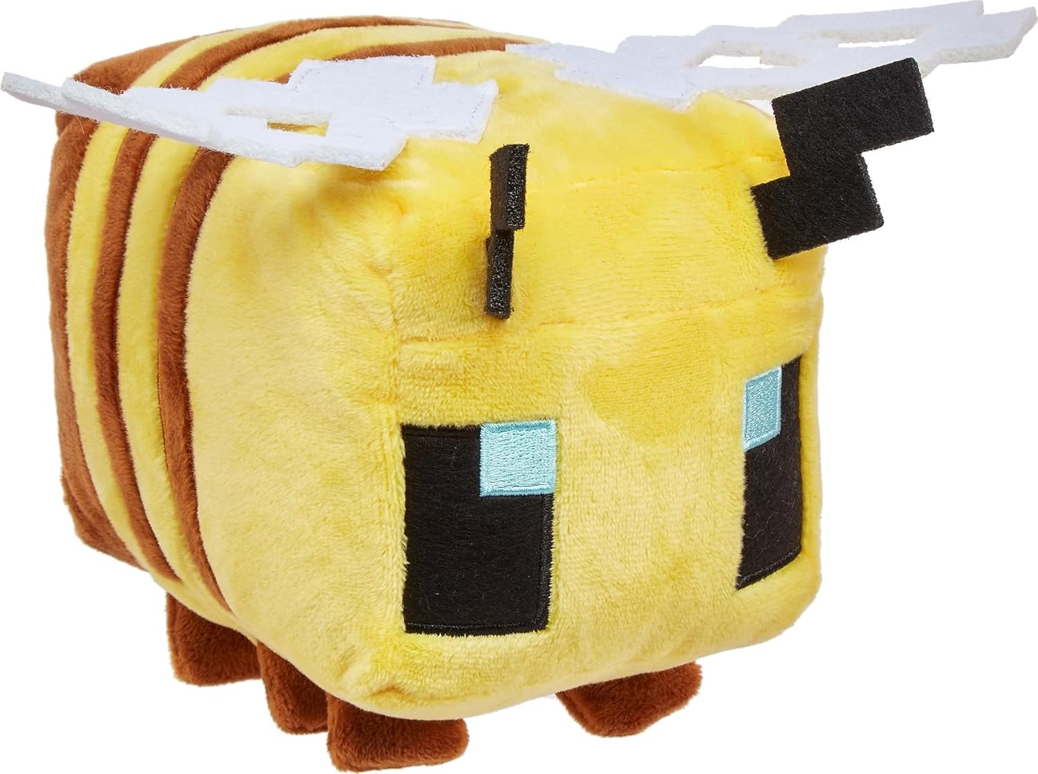 マインクラフト ミツバチ （Bee） ぬいぐるみ キャラクター ソフトドール 約20cm ビデオゲームモチーフ マイクラ ごっこ遊び ままごと おもちゃ 誕生日 クリスマス 女の子 男の子【並行輸入品】Mattel Minecraft Basic Plush Character Soft Dolls