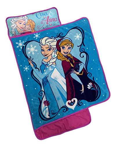 【並行輸入品】 ディズニープリンセス アナと雪の女王 エルサ お昼寝マット おふとん お昼寝マット お昼寝布団 敷き布団 保育園 幼稚園 お昼寝 布団 お布団 子供 赤ちゃん 女の子 男の子 Disney Frozen Toddler Napmat, Teal, Aqua, Pink