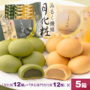 【P最大8倍★お買い物マラソン期間限定】 饅頭 まんじゅう 詰め合せ 120個入(月化粧12個+伊右衛門月化粧12個)×5箱 青木松風庵 和菓子 洋菓子 プレゼ...