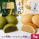 【P最大8倍★お買い物マラソン期間限定】 饅頭 まんじゅう 詰め合せ 月化粧×12個+伊右衛門月化粧×12個 青木松風庵 和菓子 洋菓子 プレゼント 進物 贈り物 贈答用 大阪土産 お菓子 プチギフト 菓子折り