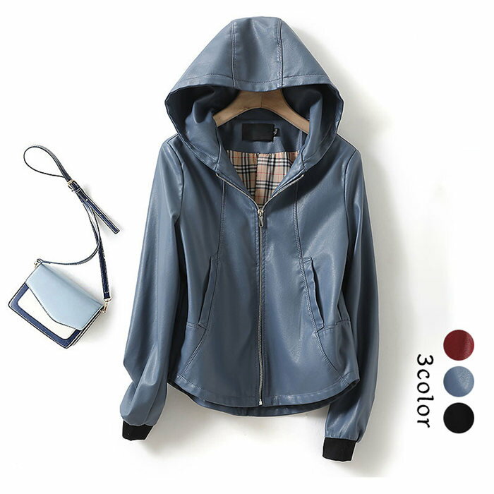 【時間限定10％OFF】新作 本革レディースライダースジャケット 春秋ラムレザージャケット 羊革 革ジャ..