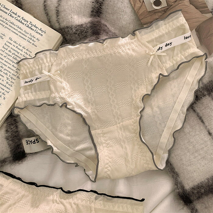 アオキ商店高森台の【時間限定10%OFF】綿 ショーツ コットン 下着 インナー レディース 女性 綿パン パンツ 可愛い かわいい 少女 レース スタンダード 美尻 すっぽり まとめ買い 95% 肌に優しい パンティー 綿 伸縮性 通気性 女性 レギュラー｜アングル3