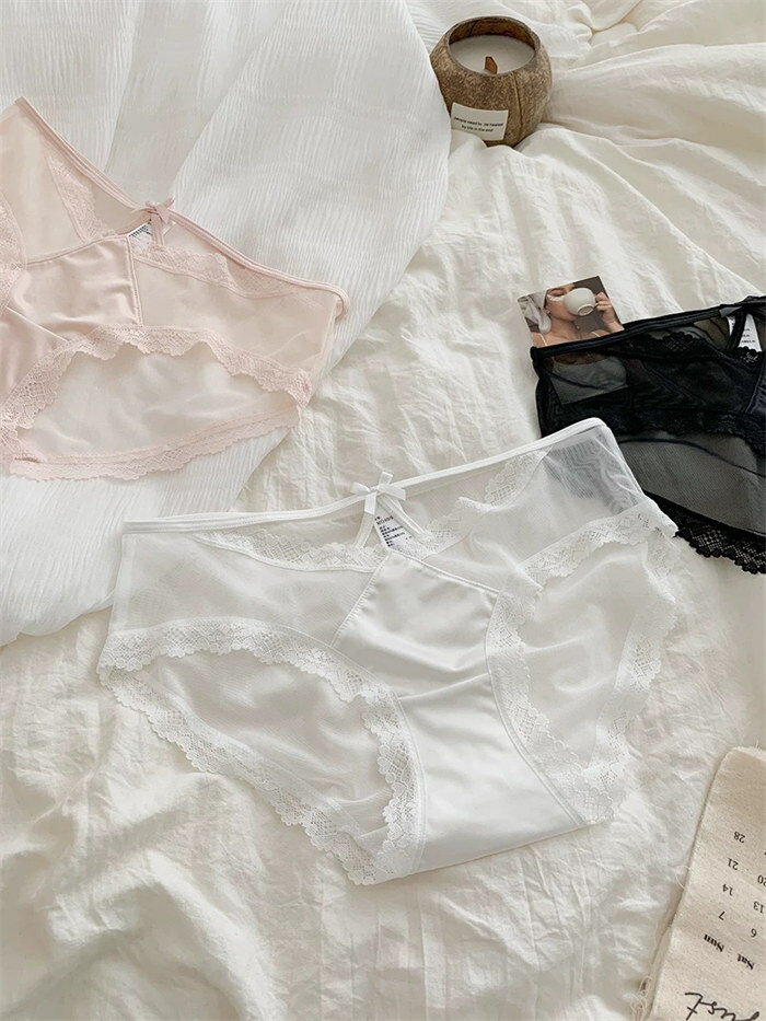 【時間限定10%OFF】ショーツ レース シームレス ヒップハング パンツ 高級 ローライズ スタンダード 敏感肌可 レディース 綿 抗菌 防臭 セット 女性 マルチカラー系 レースパンツ 無地 綿 少女 下着 女性 3