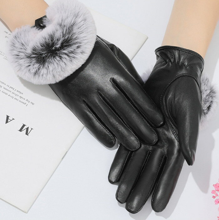 【スマホ対応】手袋 レディース 革 グローブ レザー ラム革 本革 手ぶくろ 厚く 指皮手袋 保温 レザーグローブ 本革グローブ かわいい 女性用 レザー手袋 暖かい 防風 女性 本革 レザー 秋冬 防寒対策 おしゃれ 無地 シンプル 彼女 通勤 通学 革手袋