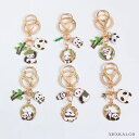 【期間限定10%OFF】アクセサリー チャーム バッグチャーム アイデア イヤホンバッグ 可愛い パンダ おしゃれ オソロバッグチャーム カップルストラップ バ...