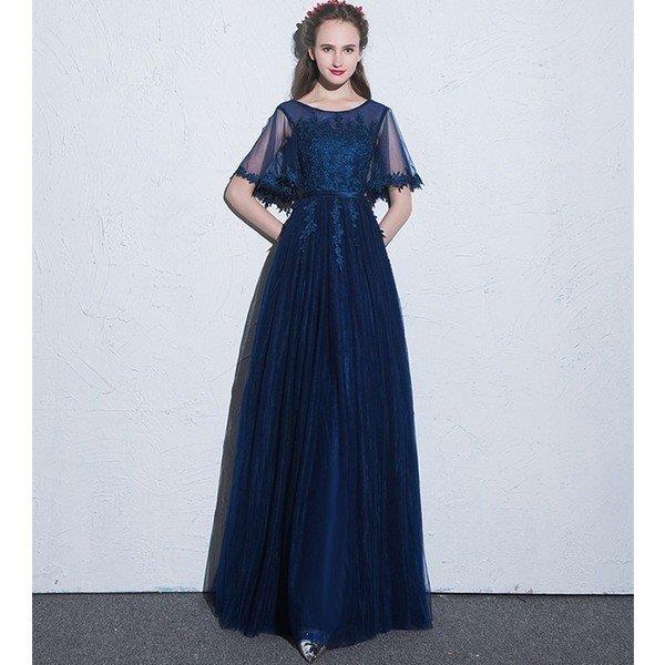 【時間限定10％OFF】パーティードレス 結婚式 ドレス ウェディングドレス 大きいサイズ ロングドレス 袖あり 二次会 披露宴 パーティドレス 演奏会 フォーマル お呼ばれ